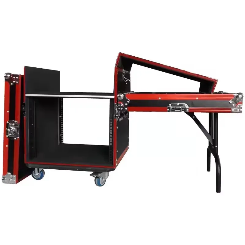 X-BASON ized with Folding Leg Table and TableLatch Systemd 18U Shock Mount Amplifier Rack Flight Case
X-BASON ized with Folding Leg Table and TableLatch Systemd 18U Shock Mount Amplifier Rack Flight Case