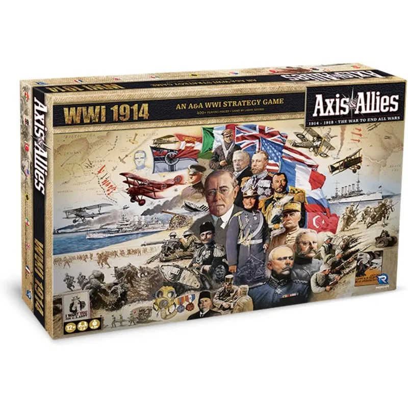 Настольная игра Renegade: Axis & Allies: Первая мировая война 1914 — стратегическая военная игра для 2-8 игроков, от 14 лет, интенсивный стратегический геймплей
Настольная игра Renegade: Axis & Allies: Первая мировая война 1914 — стратегическая военная игра для 2-8 игроков, от 14 лет, интенсивный стратегический геймплей