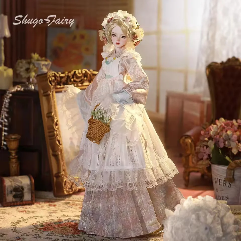 ShugaFairy Dendro A 1/4 Bjd Dolls Han-Western Fusion Court Style High Quality Ball Jointed Dolls Full Set Bjd Anime Doll
ShugaFairy Dendro A 1/4 Bjd Dolls Han-Western Fusion Court Style High Quality Ball Jointed Dolls Full Set Bjd Anime Doll