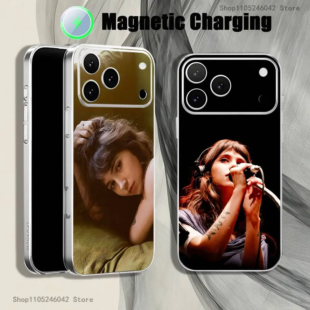 Charm Singer C-Clairo Transparent White Phone Case For iPhone 17,16,15,14,13,12,11,Pro,Max,Plus Magnetic Wireless Charging
Charm Singer C-Clairo Transparent White Phone Case For iPhone 17,16,15,14,13,12,11,Pro,Max,Plus Magnetic Wireless Charging