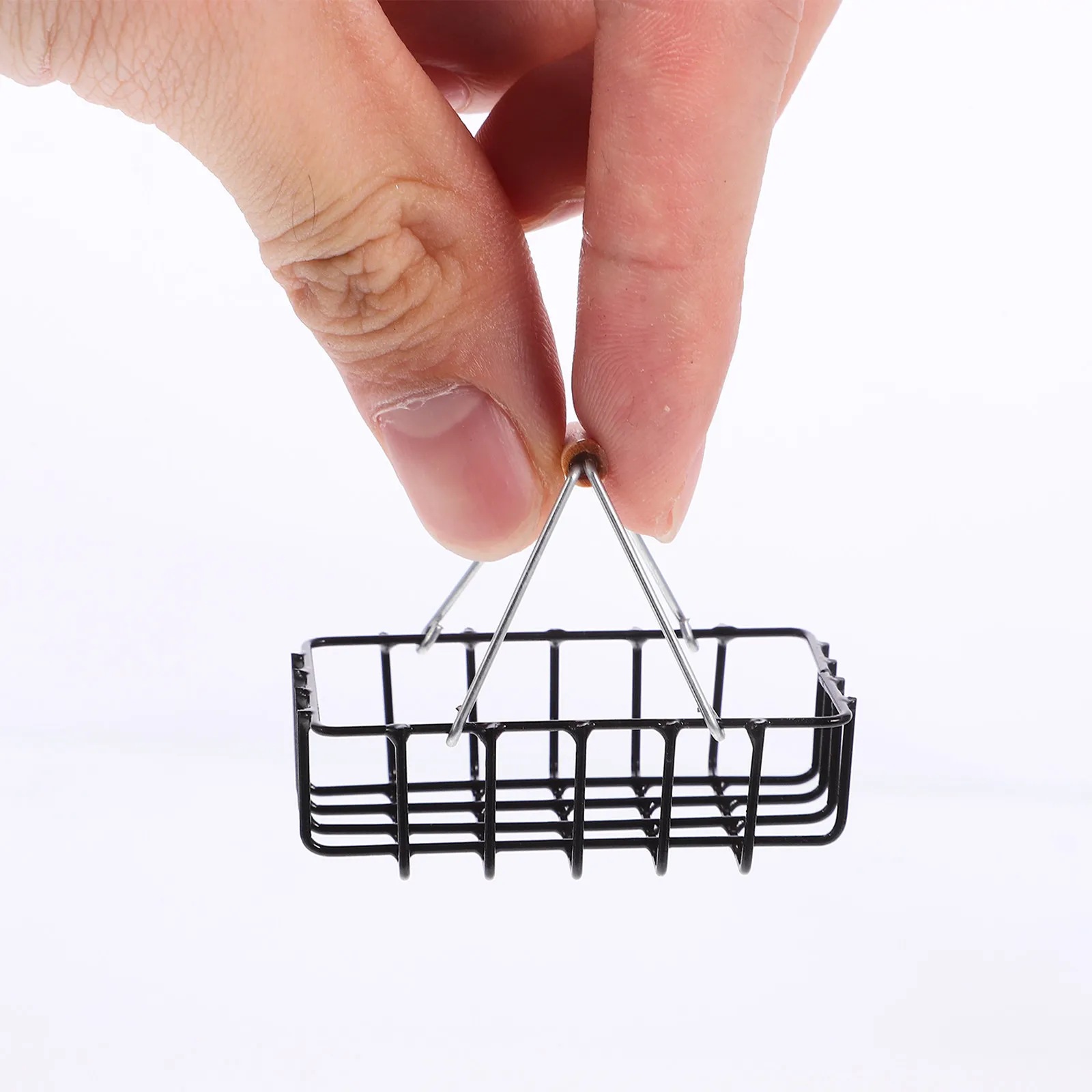Mini Iron Shopping Basket for Dollhouse Decoration Realistic Miniature Grocery Basket with Handle for Mini House DIY Props and
Mini Iron Shopping Basket for Dollhouse Decoration Realistic Miniature Grocery Basket with Handle for Mini House DIY Props and