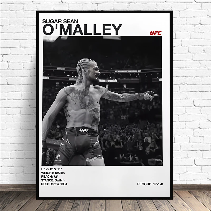 Black and White Boxing Legends UFC Canvas Poster Boxing Fighting Canvas Print Painting Wall Decor for Gym Home Decor Unframed
Black and White Boxing Legends UFC Canvas Poster Boxing Fighting Canvas Print Painting Wall Decor for Gym Home Decor Unframed