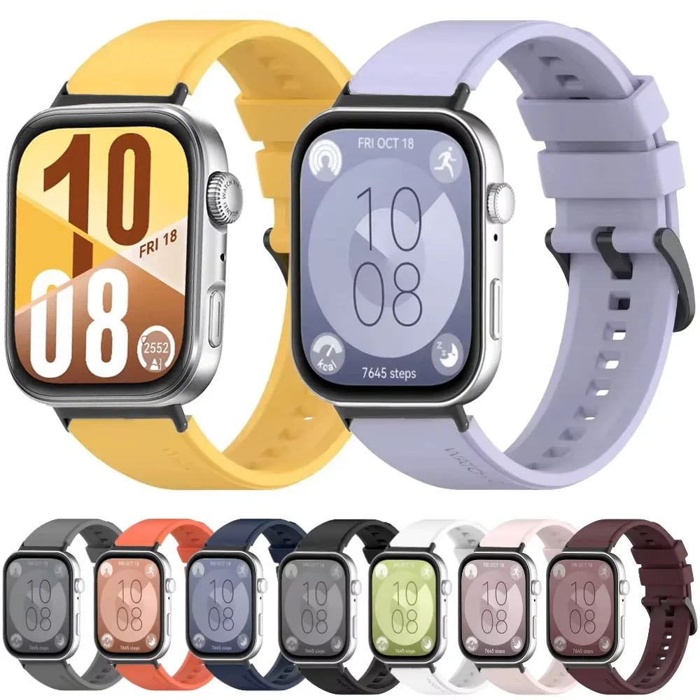 Silicone Band for Huawei Watch Fit 3/4/4 Pro Soft Breathable Replaceable Wristband for Huawei Watch Fit 4 Pro Strap Accessories
Silicone Band for Huawei Watch Fit 3/4/4 Pro Soft Breathable Replaceable Wristband for Huawei Watch Fit 4 Pro Strap Accessories
