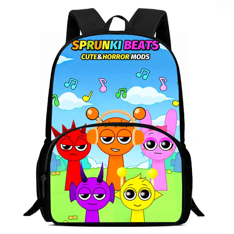 Kids' Cartoon Schoolbags Sprunki Printed Child Backpack,Large Capacity Bookbags for Kindergarten Students,Bags for Boys Girls
Kids' Cartoon Schoolbags Sprunki Printed Child Backpack,Large Capacity Bookbags for Kindergarten Students,Bags for Boys Girls