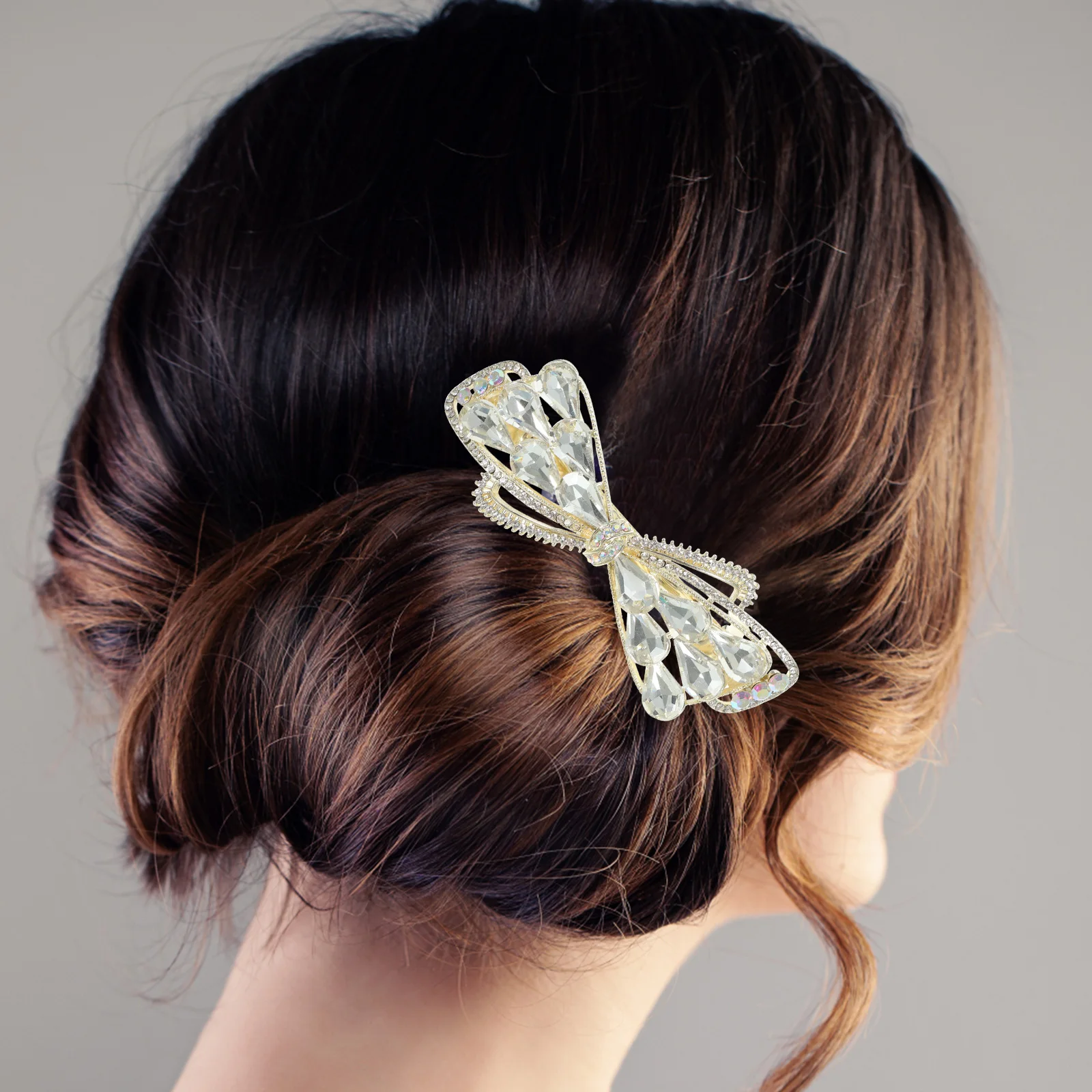 Rhinestone Hair Clip Accessories for Girls Spring Clips Pearl Barrettes Women Alloy Hairpin
Rhinestone Hair Clip Accessories for Girls Spring Clips Pearl Barrettes Women Alloy Hairpin