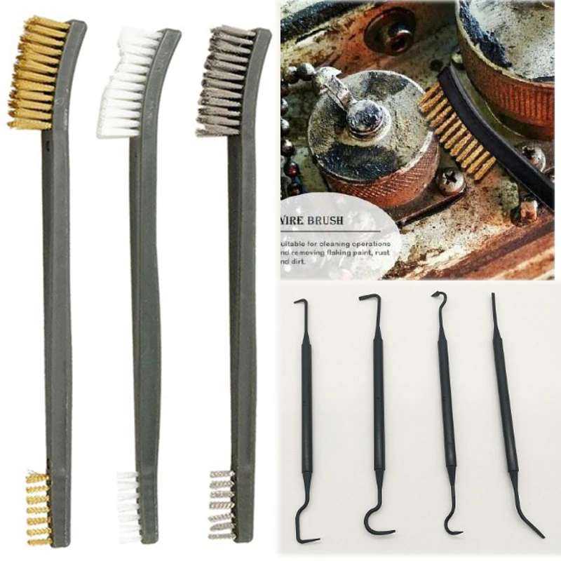 7pcs Multipurpose Car Detailing Cleaning Tool Cleaning Brushes Multipurpose Car Detailing Picks Double-headed Brushes Wash Brush
7pcs Multipurpose Car Detailing Cleaning Tool Cleaning Brushes Multipurpose Car Detailing Picks Double-headed Brushes Wash Brush