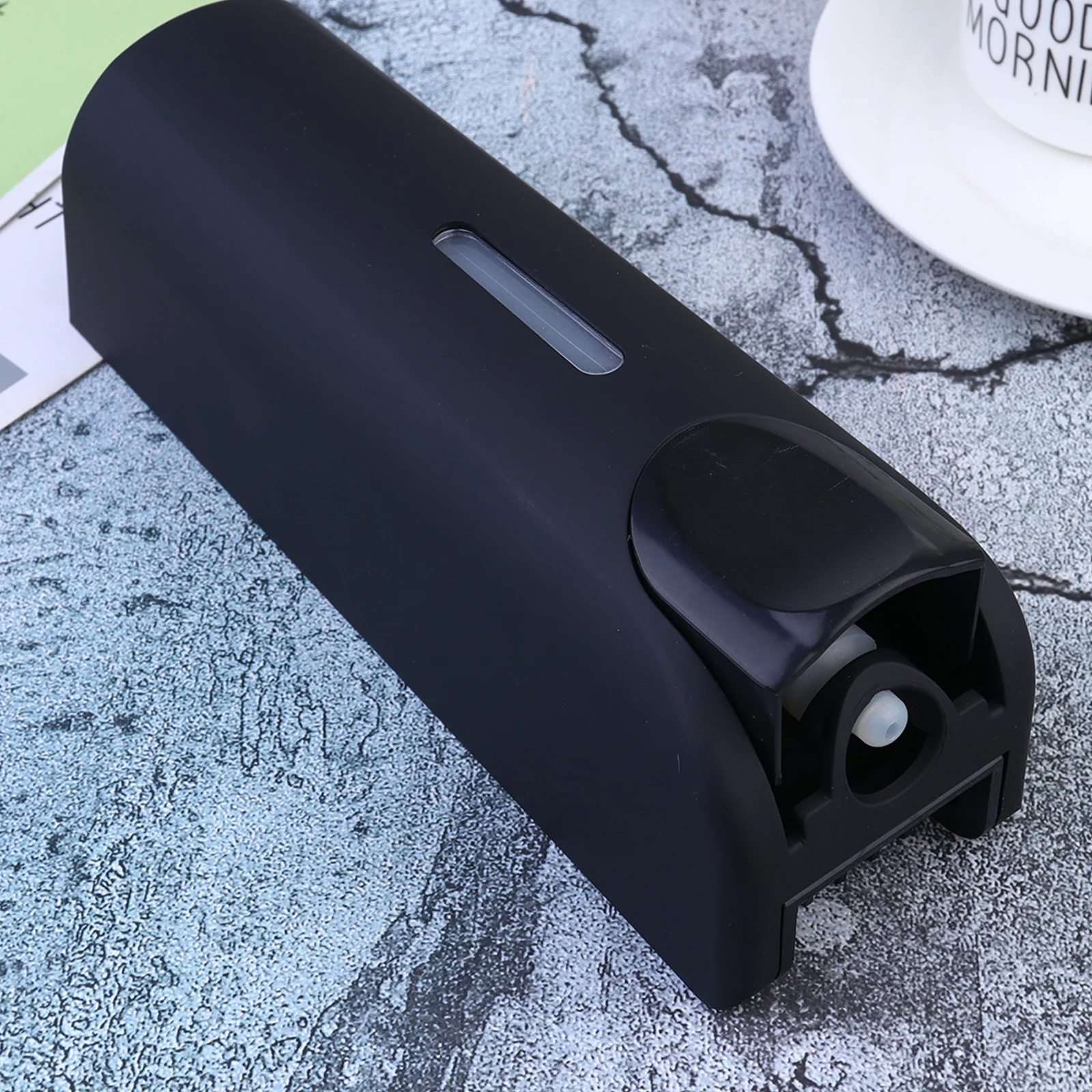 1Pcs Wall-Mounted Soap Dispenser Black Premium Bathroom Lotion Bottle Easy Install Push Button for Home Hotel Use
1Pcs Wall-Mounted Soap Dispenser Black Premium Bathroom Lotion Bottle Easy Install Push Button for Home Hotel Use