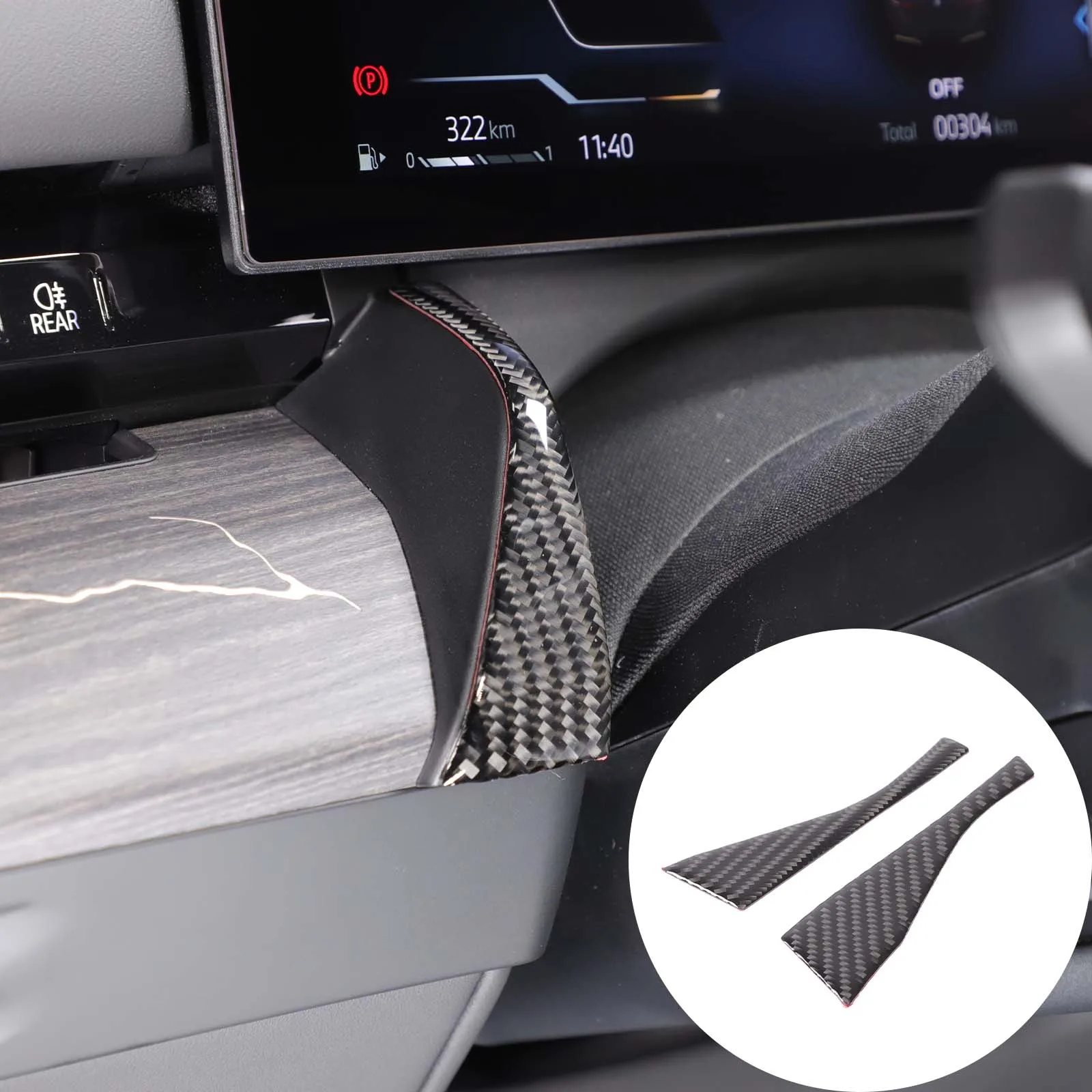 Soft Carbon Fiber Car Dashboard Side Frame Panel Trim Sticker For BMW 5 Series G60 2024 Auto Interior Accessories
Soft Carbon Fiber Car Dashboard Side Frame Panel Trim Sticker For BMW 5 Series G60 2024 Auto Interior Accessories