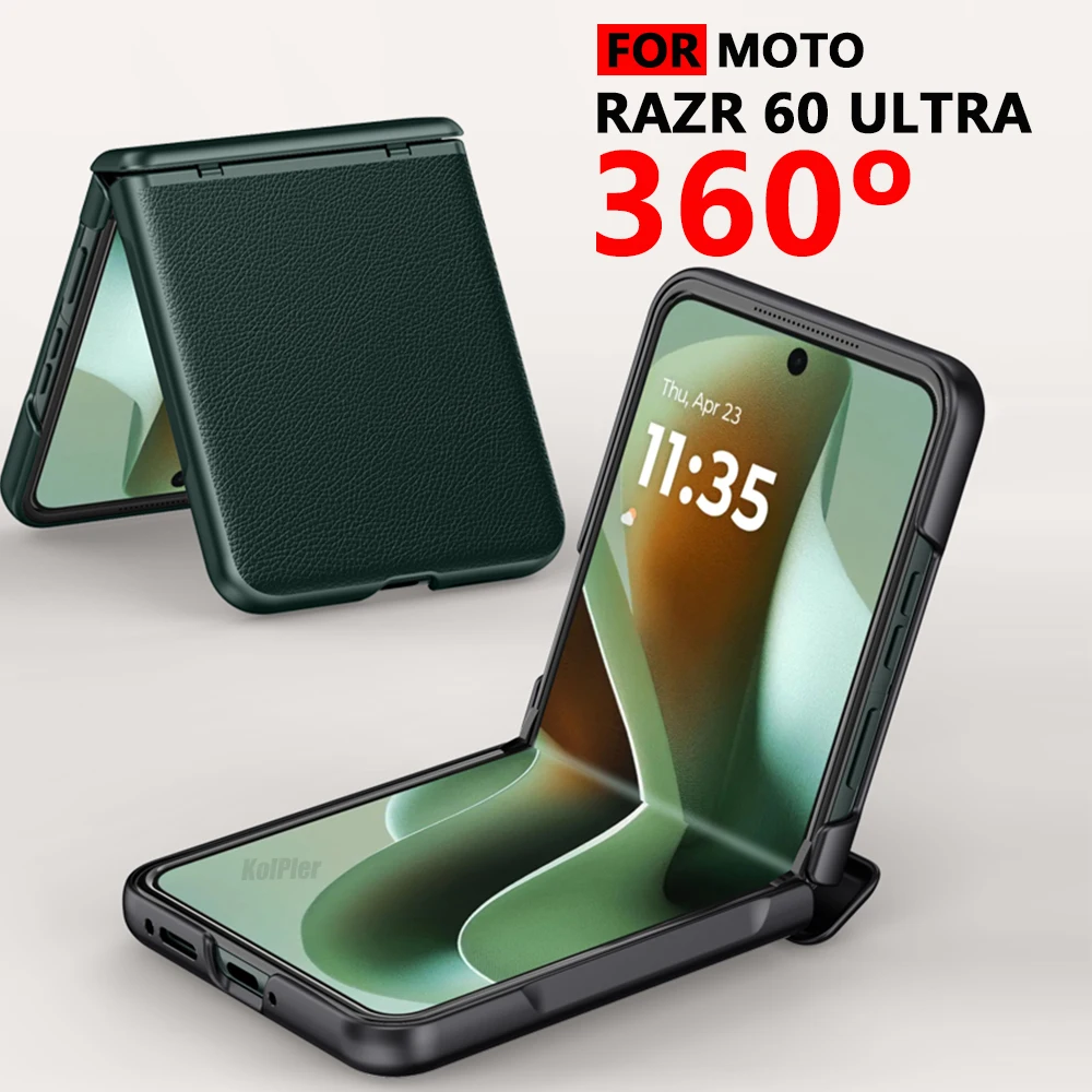 Luxury Hinge Screen Protector Case for Motolora Razr 60 Ultra Official Case Shockproof Back Cover Matte Skin Leather Case
Luxury Hinge Screen Protector Case for Motolora Razr 60 Ultra Official Case Shockproof Back Cover Matte Skin Leather Case