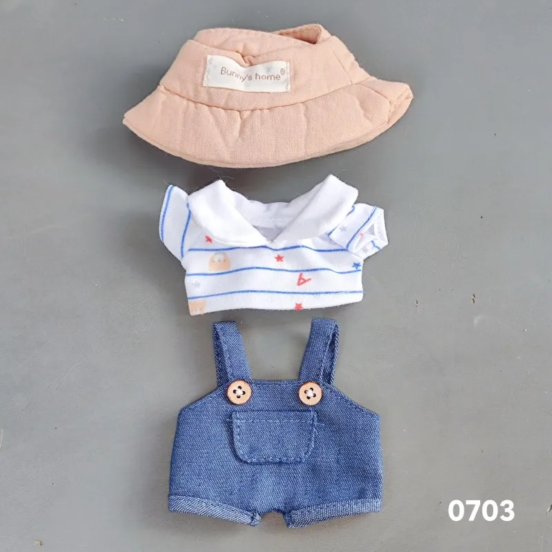 Cute Mini Plush Doll'S Bib Pants 17cm Labubu I II Idol Dolls Sitting Party Clothing Outfit Accessories for Korea Kpop Exo
Cute Mini Plush Doll'S Bib Pants 17cm Labubu I II Idol Dolls Sitting Party Clothing Outfit Accessories for Korea Kpop Exo