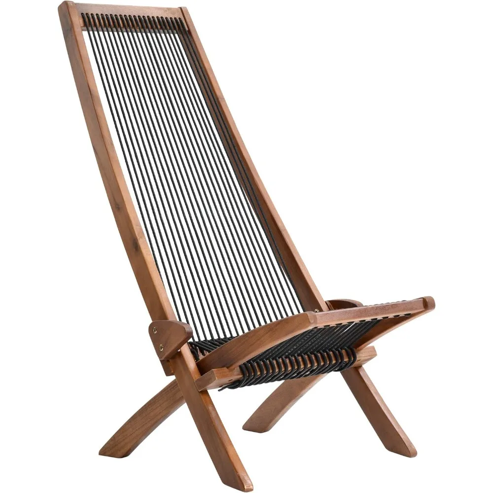 Folding Wooden Outdoor Lounge Chair Low Profile Acacia Wood Lounge Chair for The Patio Porch Deck Balcony Lawn Garden Wood Accen
Folding Wooden Outdoor Lounge Chair Low Profile Acacia Wood Lounge Chair for The Patio Porch Deck Balcony Lawn Garden Wood Accen
