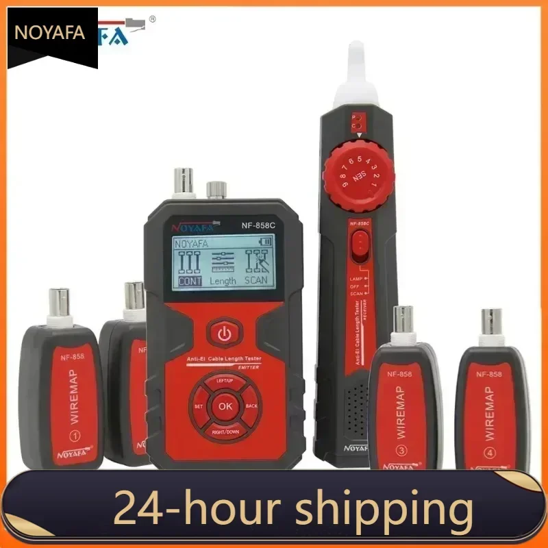 English Version ZHOUCE NF-858C Portable Cable Tester Wire Tracker With RJ11 RJ45 BNC Line Locator For Network Testing And Finder
English Version ZHOUCE NF-858C Portable Cable Tester Wire Tracker With RJ11 RJ45 BNC Line Locator For Network Testing And Finder