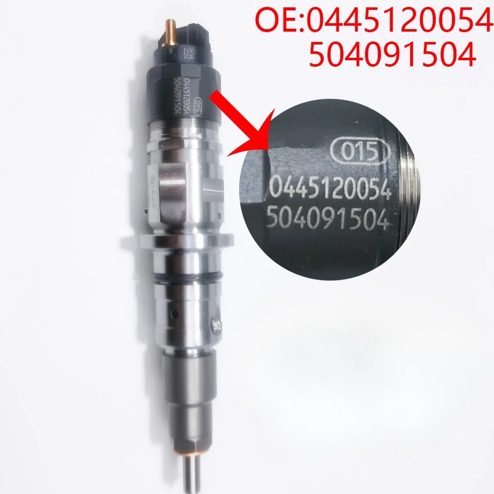 Original High quality New For 0445120054 Fuel injector 0986435545 2855491 504091504 For IVECO Eurocargo 3.9/5.9 F4AE3 Engine
Original High quality New For 0445120054 Fuel injector 0986435545 2855491 504091504 For IVECO Eurocargo 3.9/5.9 F4AE3 Engine