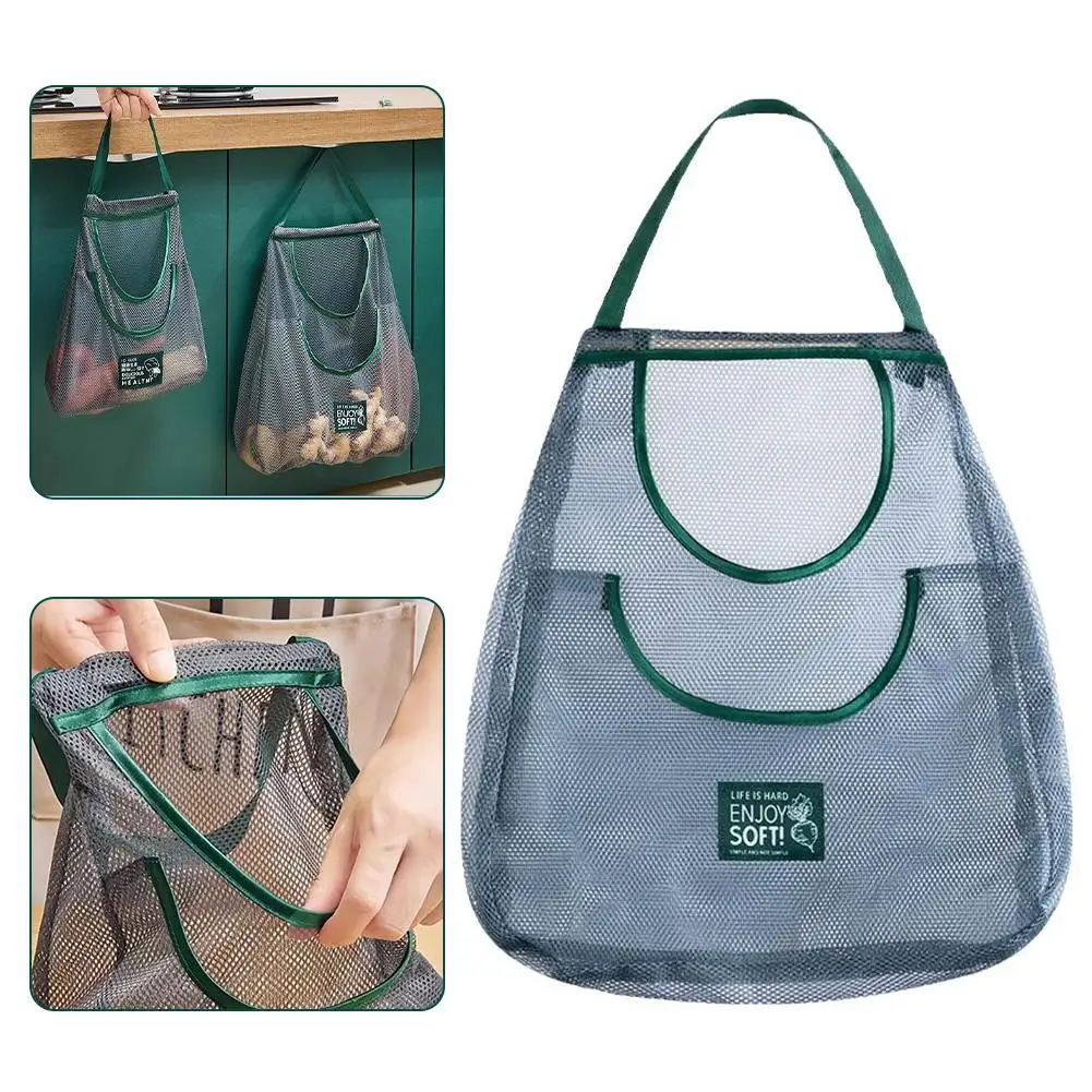 Reusable Storage Bags Kitchen Hanging Mesh Bag Home Fruit And Vegetable Storage Net Bag For Ginger Garlic Potatoes Onions
Reusable Storage Bags Kitchen Hanging Mesh Bag Home Fruit And Vegetable Storage Net Bag For Ginger Garlic Potatoes Onions