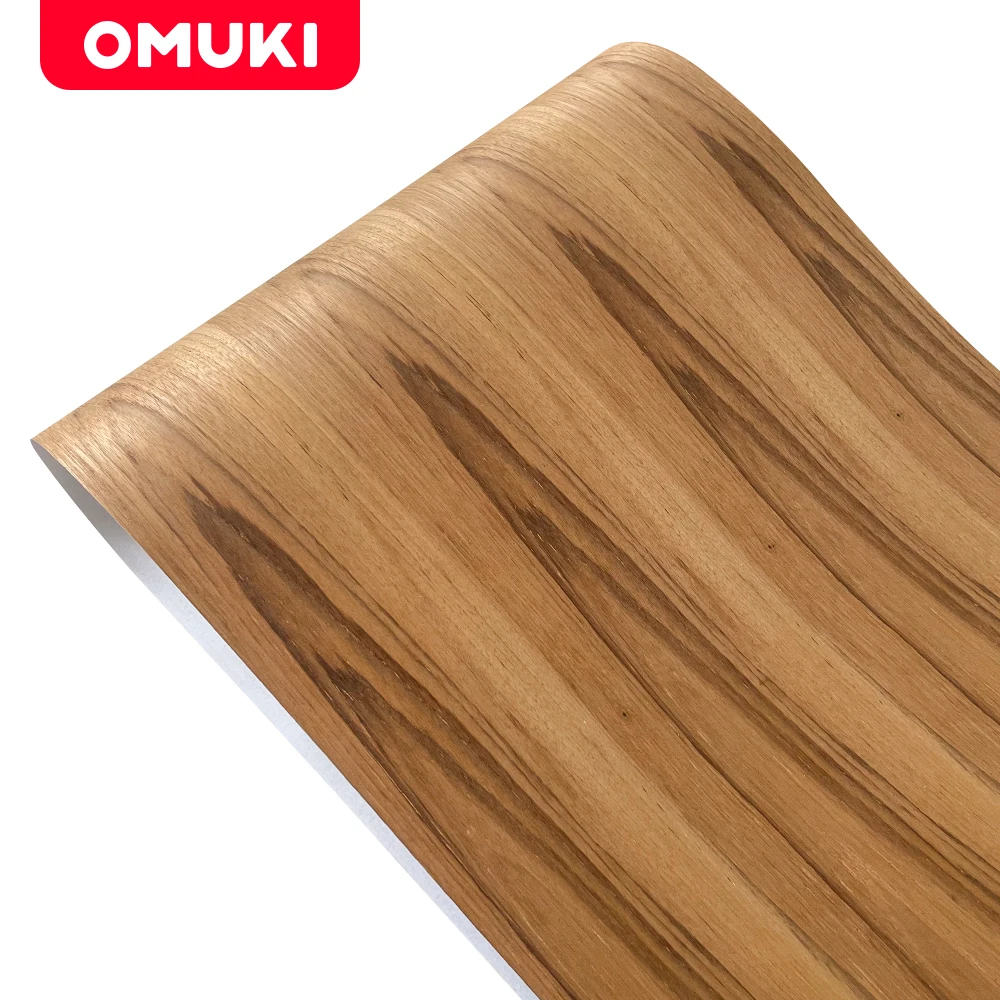 OMUKI Natural Teak Self Adhered Adhesive backing Wood Veneer Handmade DIY Furniture Wardrobe Table Speaker Guitar Renovate
OMUKI Natural Teak Self Adhered Adhesive backing Wood Veneer Handmade DIY Furniture Wardrobe Table Speaker Guitar Renovate