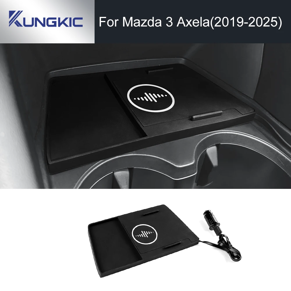 Автомобильное беспроводное зарядное устройство для Mazda 3 Axela 2019 2020 2021 2022-2025 для Iphone, держатель для зарядки мобильного телефона из ПВХ, быстрая беспроводная связь, 15 Вт
Автомобильное беспроводное зарядное устройство для Mazda 3 Axela 2019 2020 2021 2022-2025 для Iphone, держатель для зарядки мобильного телефона из ПВХ, быстрая беспроводная связь, 15 Вт