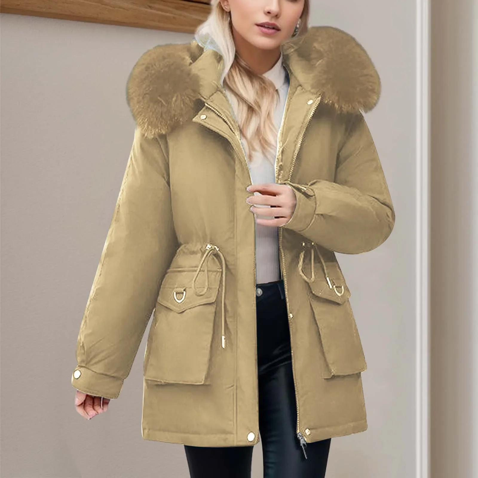 Coats Woman Winter 2023 Jacket Varsity Vintage Clothes Loose Bomber Thickened Hooded Top Streetwear Fashion Women Heavy Jackets
Coats Woman Winter 2023 Jacket Varsity Vintage Clothes Loose Bomber Thickened Hooded Top Streetwear Fashion Women Heavy Jackets