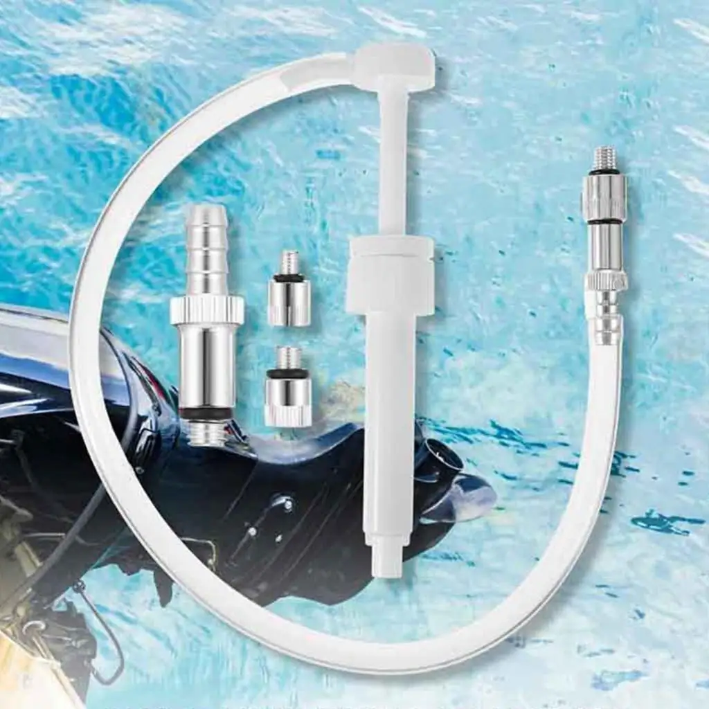 Premium Lower Unit Gear Oil Pump Adapters Silver Metal Swivel Set for Most Outboard Motor Oil Maintenance Tasks
Premium Lower Unit Gear Oil Pump Adapters Silver Metal Swivel Set for Most Outboard Motor Oil Maintenance Tasks