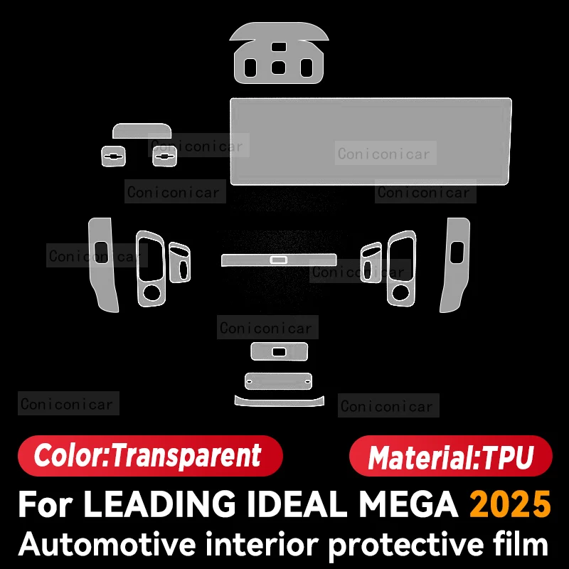 Для LEADING IDEAL MEGA 2025 салон автомобиля, центральная консоль, экран, защитная пленка, ремонтная пленка против царапин, наклейка, аксессуары
Для LEADING IDEAL MEGA 2025 салон автомобиля, центральная консоль, экран, защитная пленка, ремонтная пленка против царапин, наклейка, аксессуары
