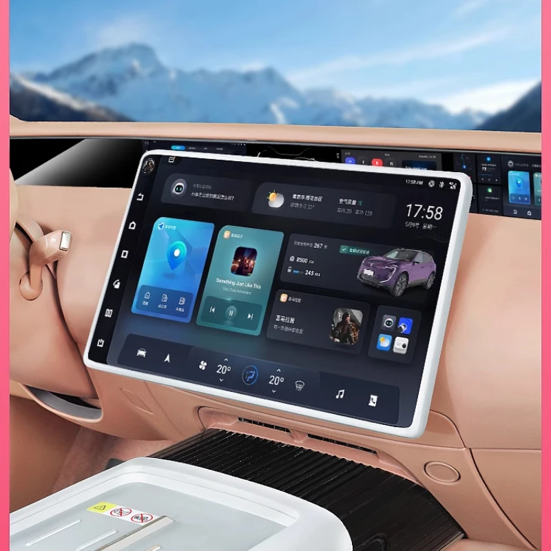 Для Avatr 07, защитный чехол для навигационного экрана, силиконовый чехол для центральной рамки экрана, аксессуары для интерьера автомобиля
Для Avatr 07, защитный чехол для навигационного экрана, силиконовый чехол для центральной рамки экрана, аксессуары для интерьера автомобиля