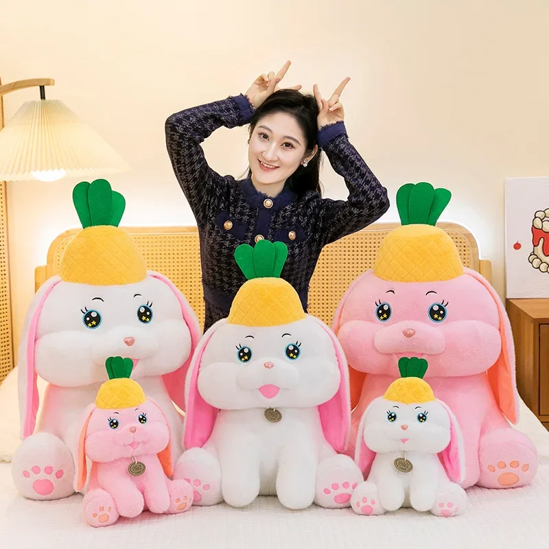 Большой размер 30-60 см Kawaii креативный ананас кролик плюшевая игрушка для девочек спальная кукла подушка большой уши кролик детский подарок на день рождения
Большой размер 30-60 см Kawaii креативный ананас кролик плюшевая игрушка для девочек спальная кукла подушка большой уши кролик детский подарок на день рождения