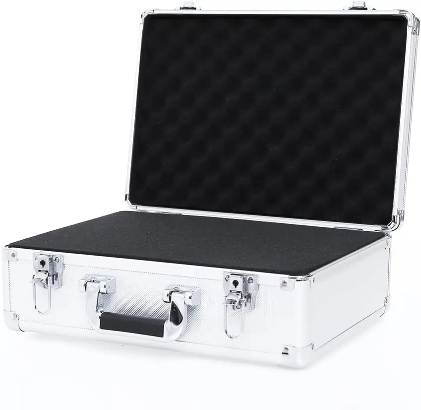 19in Aluminum Hard Case with Customizable Foam Insert for Camera Tools
19in Aluminum Hard Case with Customizable Foam Insert for Camera Tools