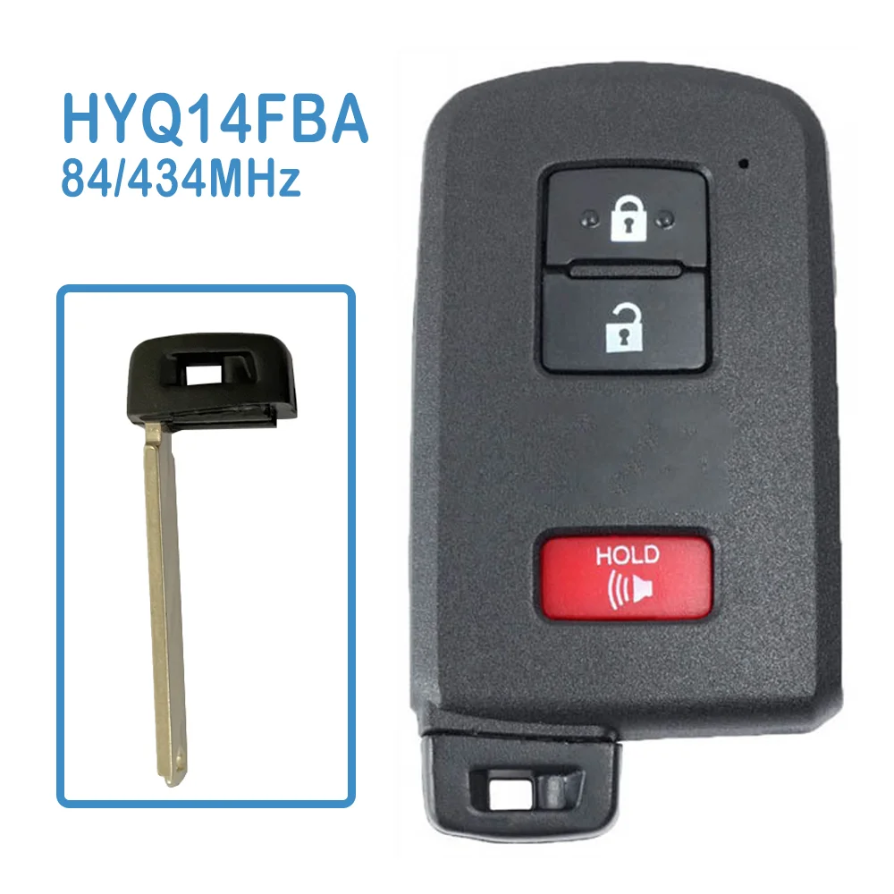 HYQ14FBA IC: 1551A-14FBA P/N: 89904-E121 Board#: 2110 AG Auto Smart Remote 3B 433MHz 8A Chip Keyless For Toyota Prius Tacoma
HYQ14FBA IC: 1551A-14FBA P/N: 89904-E121 Board#: 2110 AG Auto Smart Remote 3B 433MHz 8A Chip Keyless For Toyota Prius Tacoma