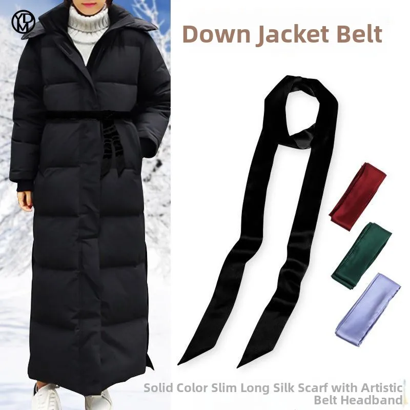 Женская пуховая куртка Bla с поясом из шелковой ткани, однотонная, для весны, лета, осени, зимы, высококачественные аксессуары, повседневный стиль
Женская пуховая куртка Bla с поясом из шелковой ткани, однотонная, для весны, лета, осени, зимы, высококачественные аксессуары, повседневный стиль