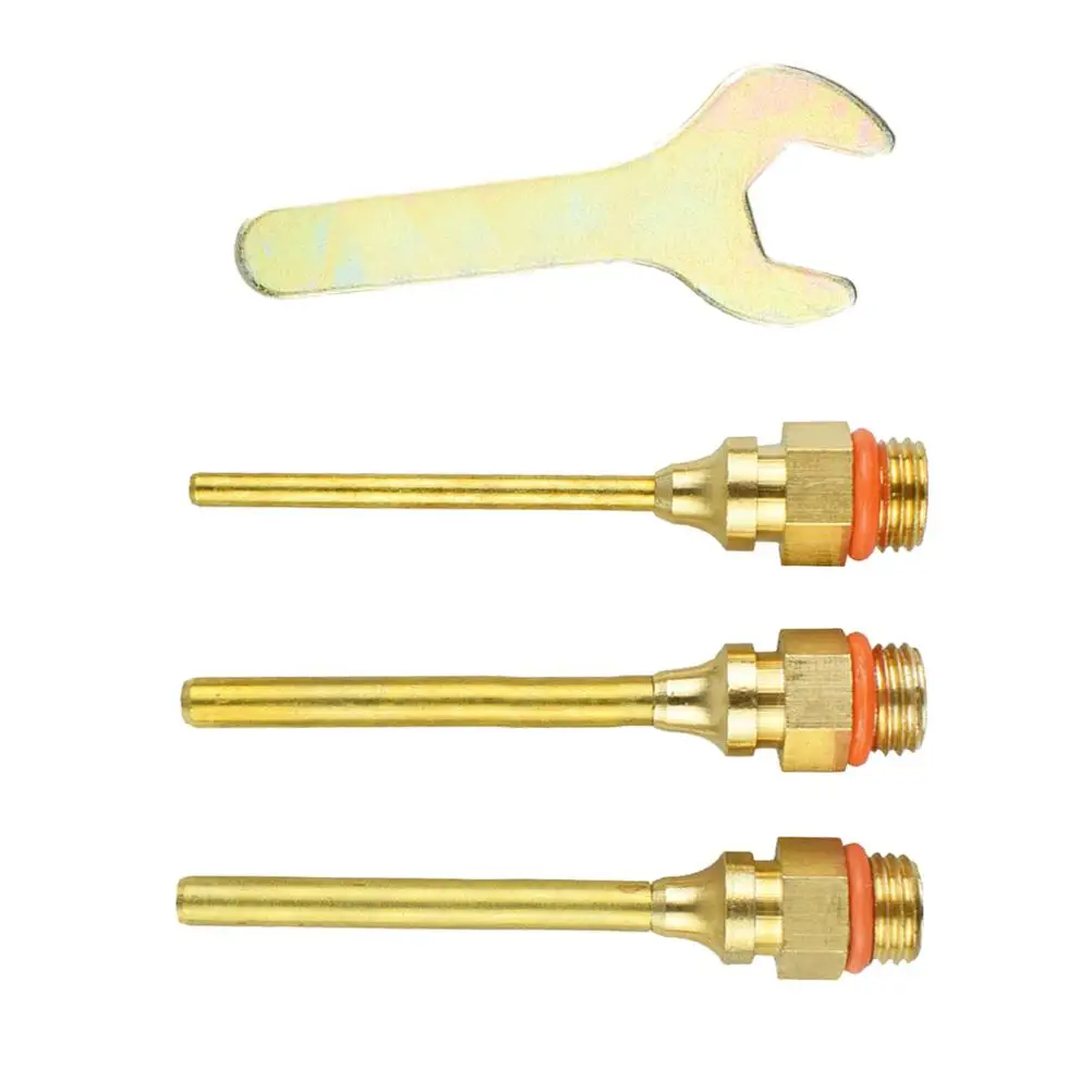 4 Pcs Copper Glue Nozzles Kit Different Diameter Sizes for Narrow Spaces Wrench Hot Melt Adhesive Tool 3 Sizes
4 Pcs Copper Glue Nozzles Kit Different Diameter Sizes for Narrow Spaces Wrench Hot Melt Adhesive Tool 3 Sizes