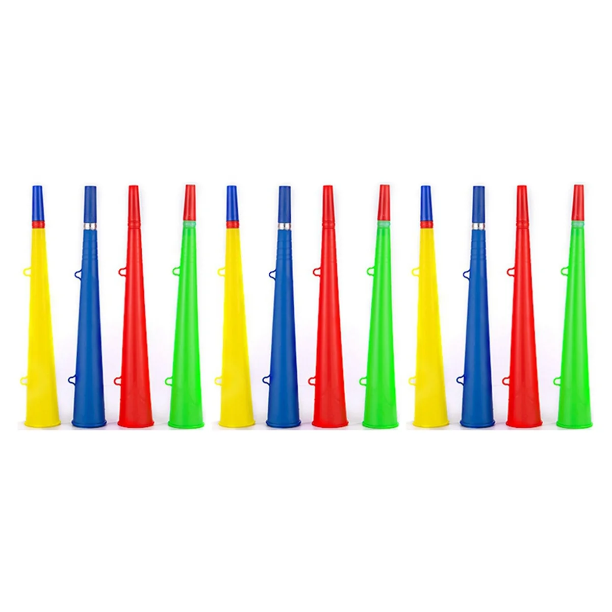 UJVS-12pcs Stadium Horn Football Fan Horn Trumpet Plastic Sports Event Cheering Props
UJVS-12pcs Stadium Horn Football Fan Horn Trumpet Plastic Sports Event Cheering Props