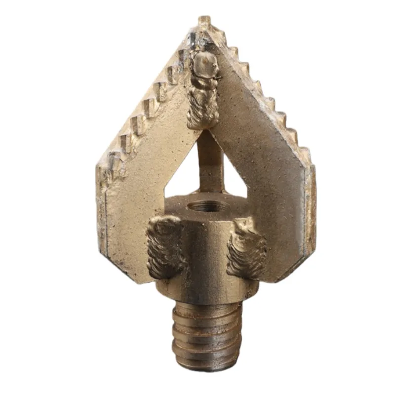 Large Diameter 3 Wing Alloy Drag Bit For Clay Sand Mud Stratum Non Coring Drilling With Thread Connection For Farm Irrigation
Large Diameter 3 Wing Alloy Drag Bit For Clay Sand Mud Stratum Non Coring Drilling With Thread Connection For Farm Irrigation