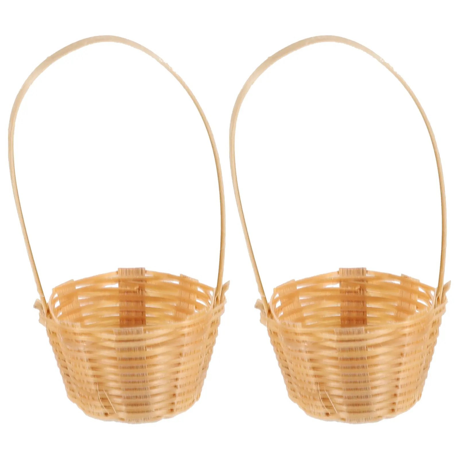2Pcs Miniature Bamboo Woven Basket Set Tiny Decorative Baskets for Mini House Decoration Dollhouse Accessories Mini Furniture
2Pcs Miniature Bamboo Woven Basket Set Tiny Decorative Baskets for Mini House Decoration Dollhouse Accessories Mini Furniture