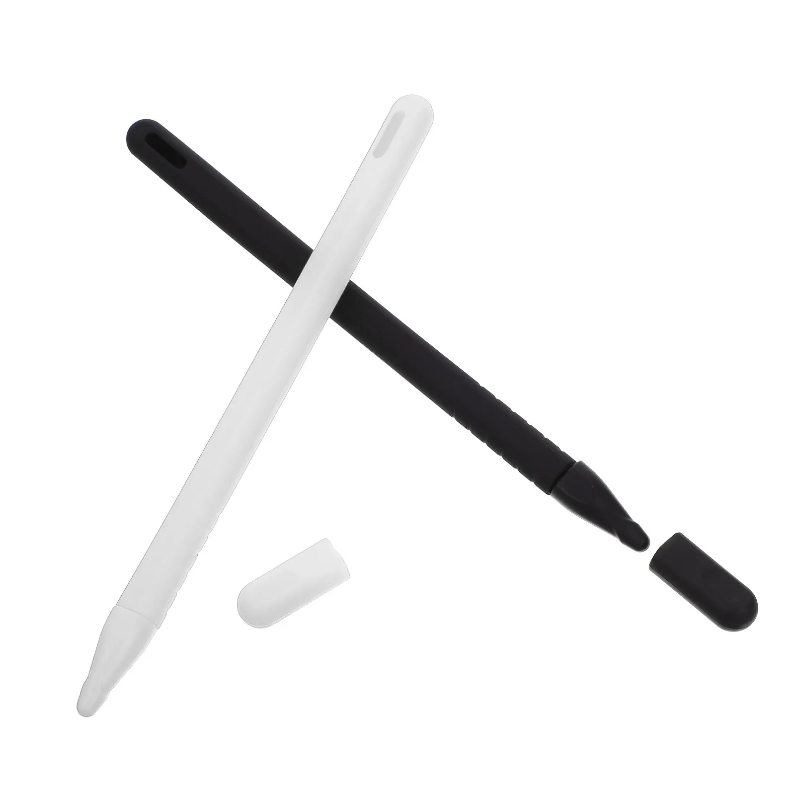 2 комплекта силиконовых чехлов для карандашей, защитные чехлы для ручек, совместимые с Ipad Pencil 2, полная защита от царапин, стильные колпачки для ручек
2 комплекта силиконовых чехлов для карандашей, защитные чехлы для ручек, совместимые с Ipad Pencil 2, полная защита от царапин, стильные колпачки для ручек