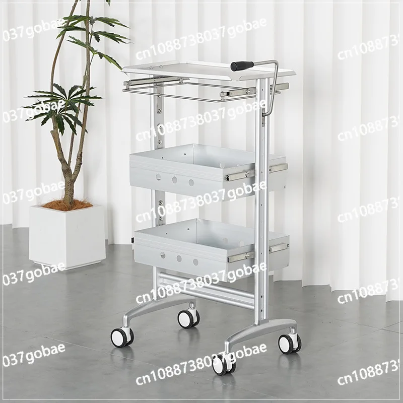 Hair Salon Perm and Dyeing Multi-tool Cart Aluminum Alloy Cart College Beauty Stylist
Hair Salon Perm and Dyeing Multi-tool Cart Aluminum Alloy Cart College Beauty Stylist