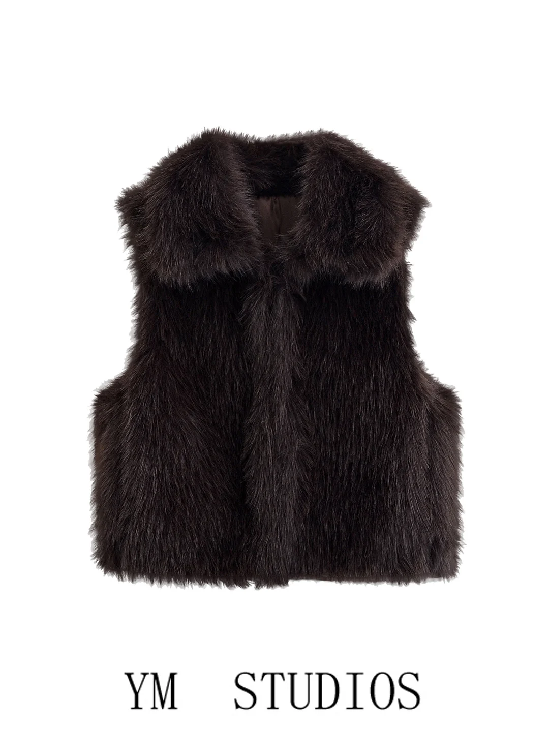 Женский винтажный жилет с воротником из искусственного меха, утепленный, теплый, однотонный, с пуговицами
Женский винтажный жилет с воротником из искусственного меха, утепленный, теплый, однотонный, с пуговицами