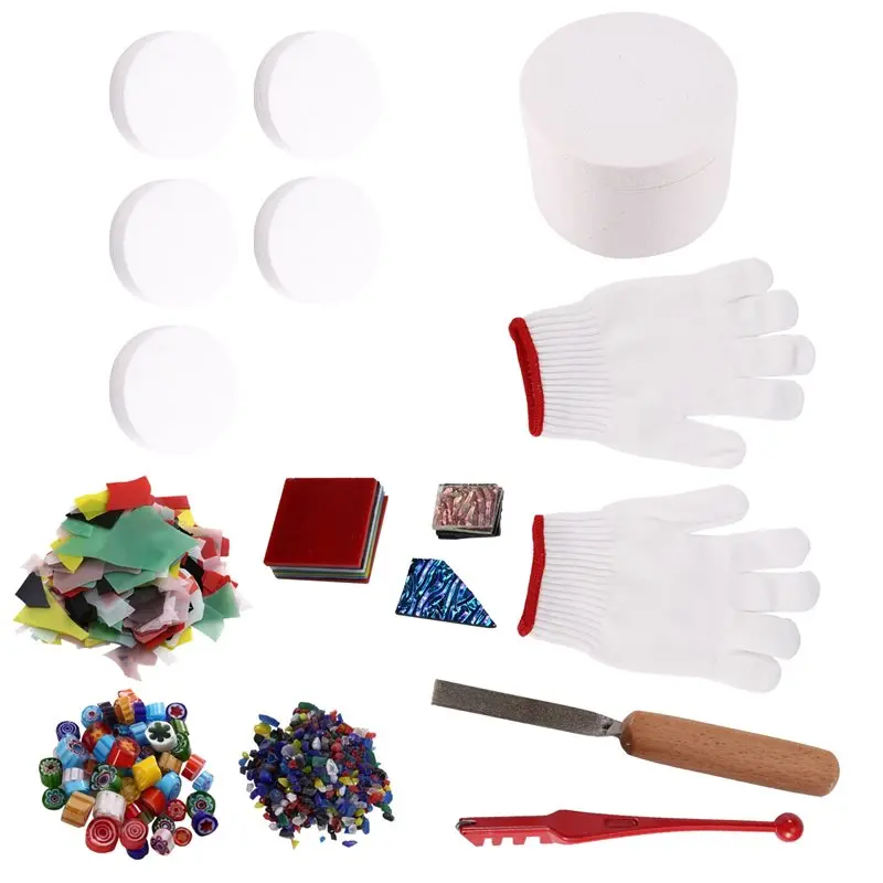 10 Pieces Large Microwave Kiln Kit DIY Fusing Glass Jewelry Set Professional Making DIY Jewelry Tools Supplies Set
10 Pieces Large Microwave Kiln Kit DIY Fusing Glass Jewelry Set Professional Making DIY Jewelry Tools Supplies Set