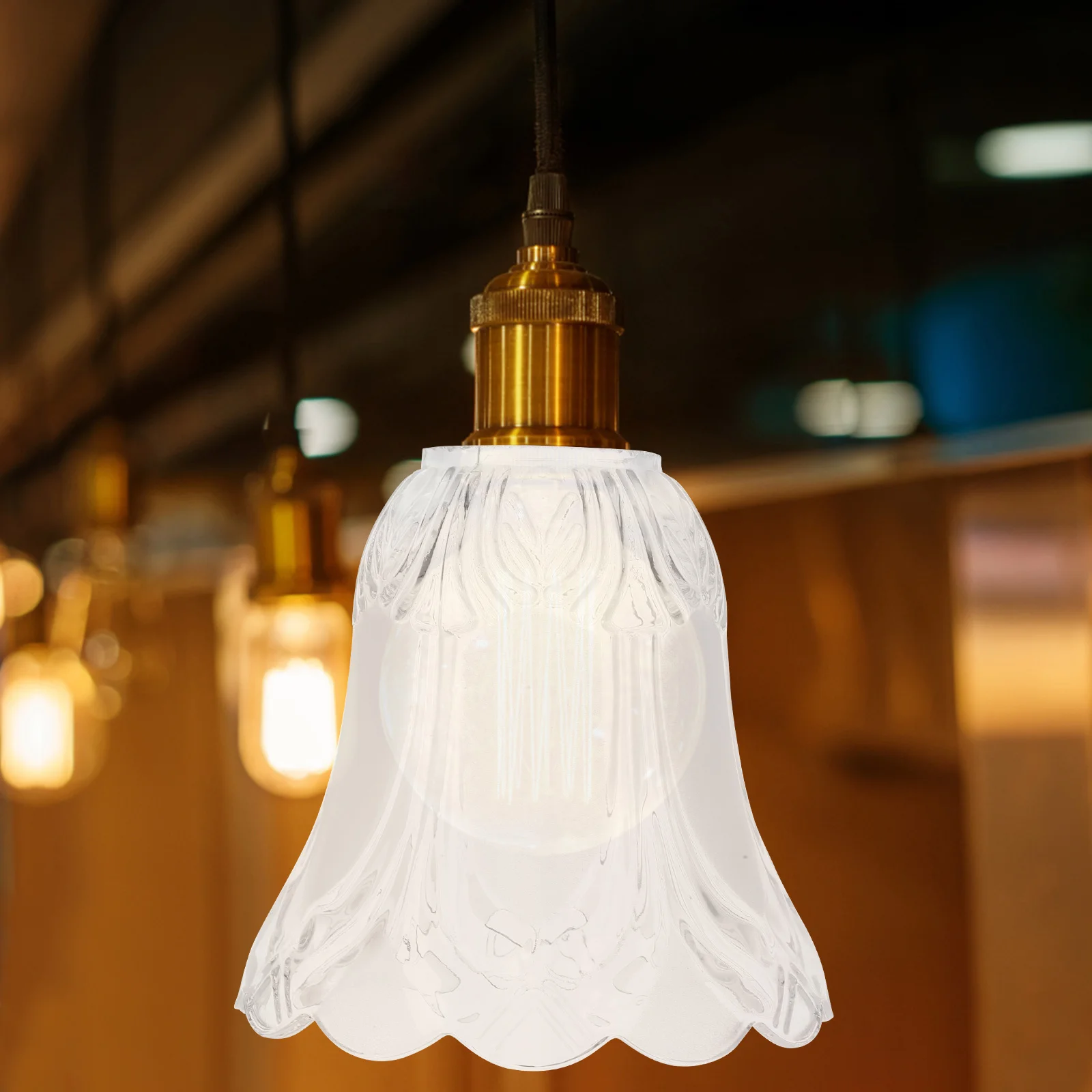Glass Lampshade for Chandelier Light Fixture Covers Hanging Ceiling Accessories Replacement Shades Small
Glass Lampshade for Chandelier Light Fixture Covers Hanging Ceiling Accessories Replacement Shades Small