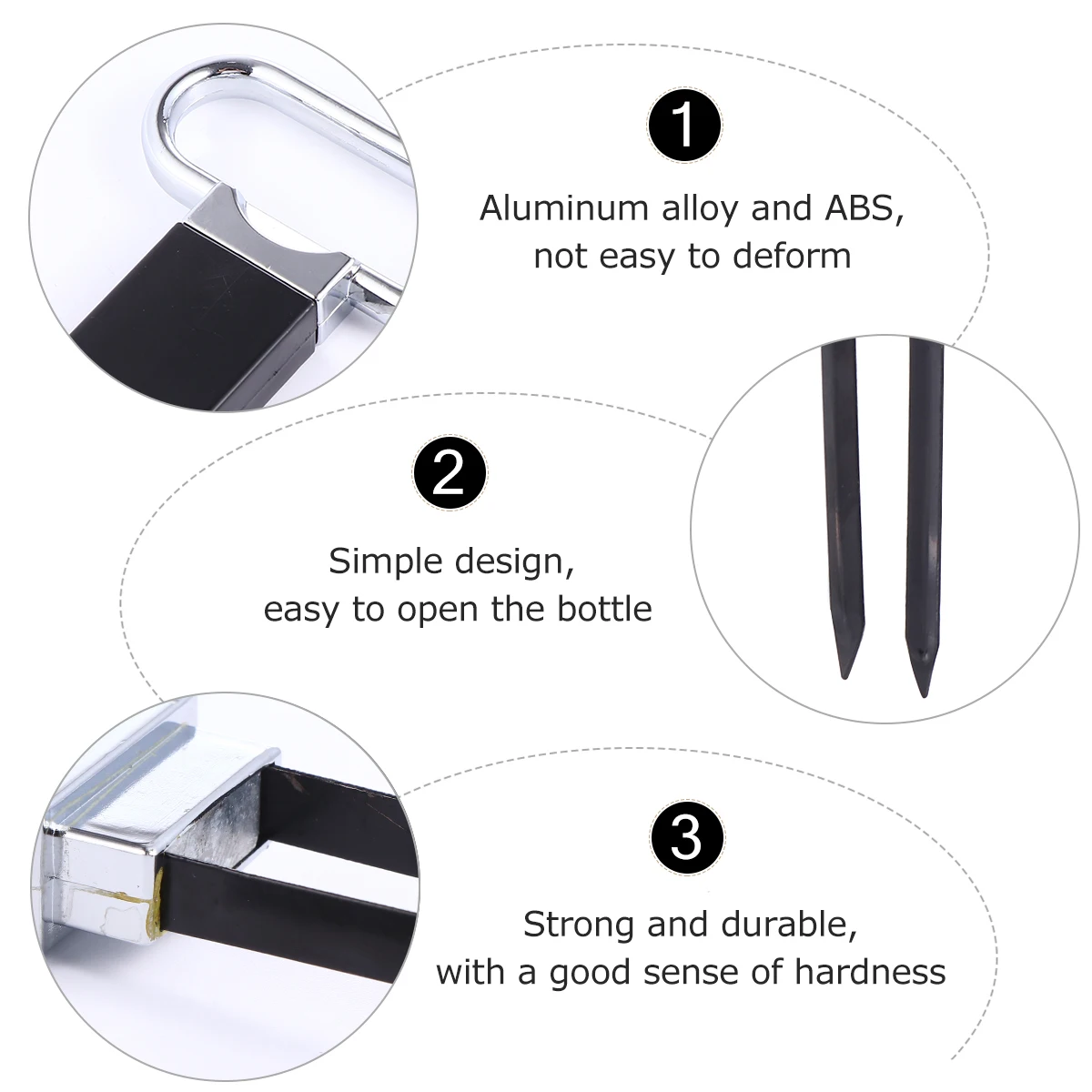 Wine Corkscrew Tools Kitchen Gadget Tipsy Bottle Opener Multifunction Beer Aluminum Alloy Classic
Wine Corkscrew Tools Kitchen Gadget Tipsy Bottle Opener Multifunction Beer Aluminum Alloy Classic