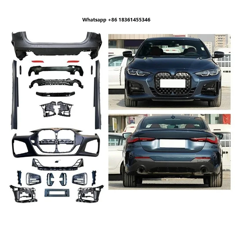 For 4 Series G22 2020-2023 Car Modification Upgrade MT Front Bumper Rear Bumper Body Kit Large Surround Accessories
For 4 Series G22 2020-2023 Car Modification Upgrade MT Front Bumper Rear Bumper Body Kit Large Surround Accessories