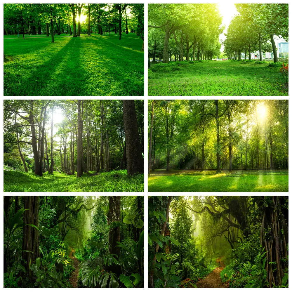 Spring Tropical Forest Backdrop Green Leaves Natural Landscape Kid Baby Birthday Party Photography Background Decor Photo Studio
Spring Tropical Forest Backdrop Green Leaves Natural Landscape Kid Baby Birthday Party Photography Background Decor Photo Studio