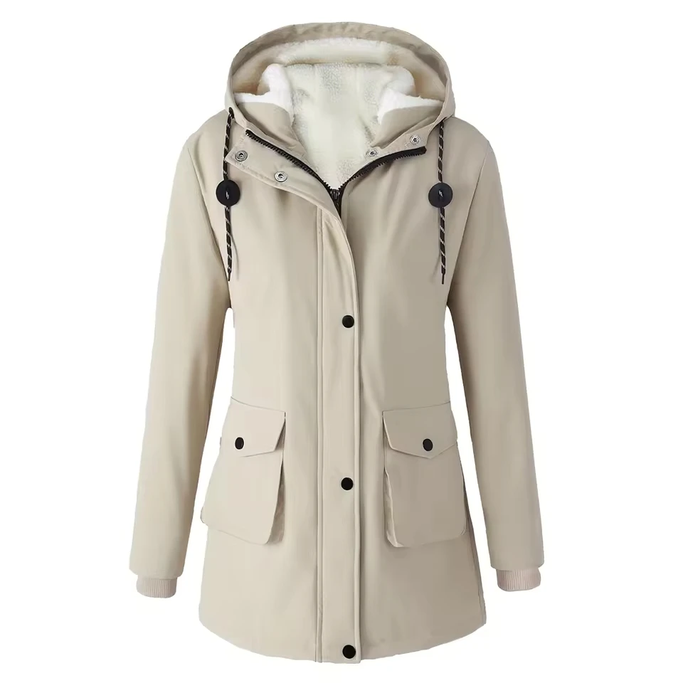 Warm Winter Coats For Women Long Windproof Down Hooded Quilted With Outwear Windbreaker Thermal Coats
Warm Winter Coats For Women Long Windproof Down Hooded Quilted With Outwear Windbreaker Thermal Coats