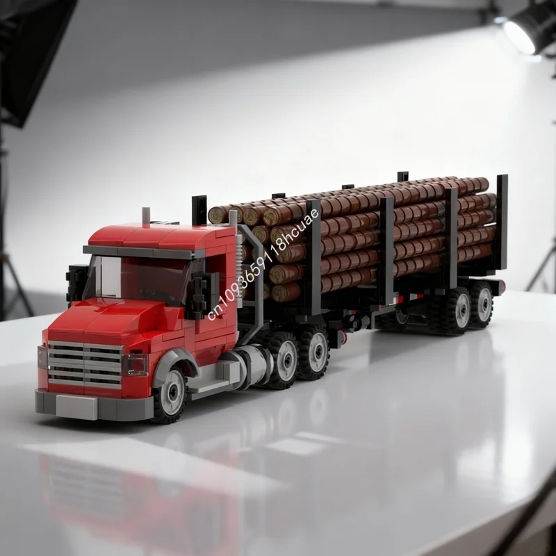 1005pcs MOC Kenworth Day Cab Heavy Hauler Logging City Cargo Model Building Blocks Toy Construction Christmas Gifts Idea
1005pcs MOC Kenworth Day Cab Heavy Hauler Logging City Cargo Model Building Blocks Toy Construction Christmas Gifts Idea