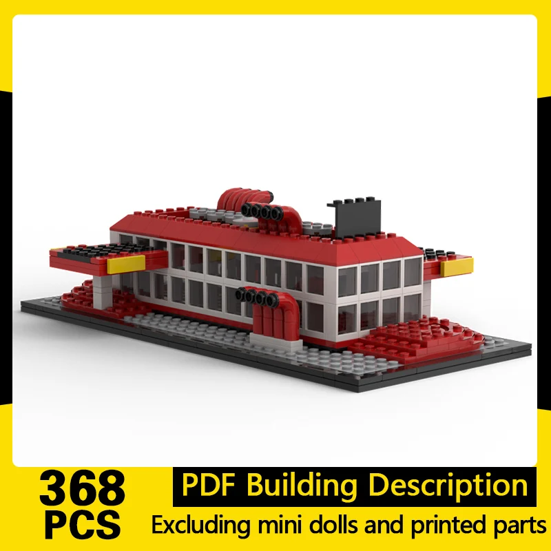 City Street View Model MOC Building Bricks New Market Hall Modular Technology Gifts Holiday Assemble Children Toys Suit
City Street View Model MOC Building Bricks New Market Hall Modular Technology Gifts Holiday Assemble Children Toys Suit