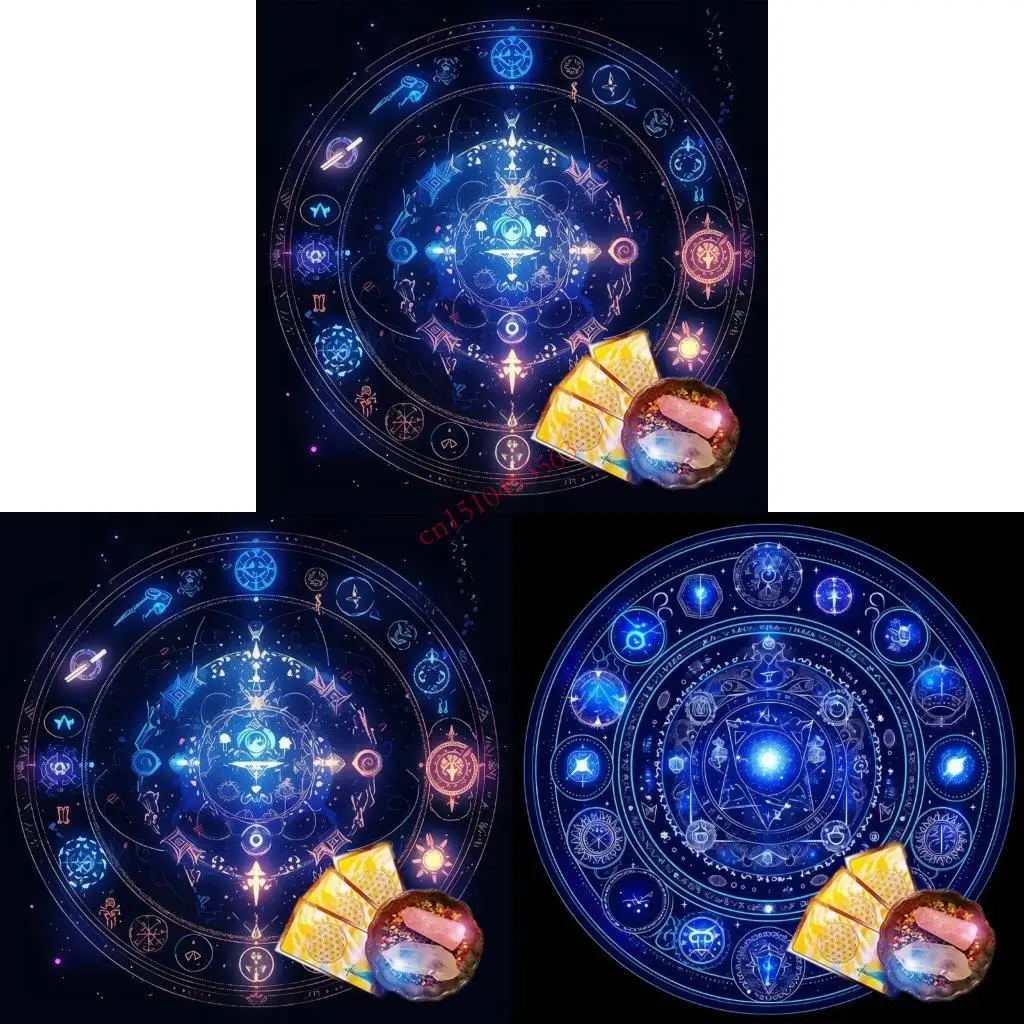 Divinations Tablecloth Mysterious Symbol Astrology Altars Cloth Tarots Tablecloth 448C
Divinations Tablecloth Mysterious Symbol Astrology Altars Cloth Tarots Tablecloth 448C