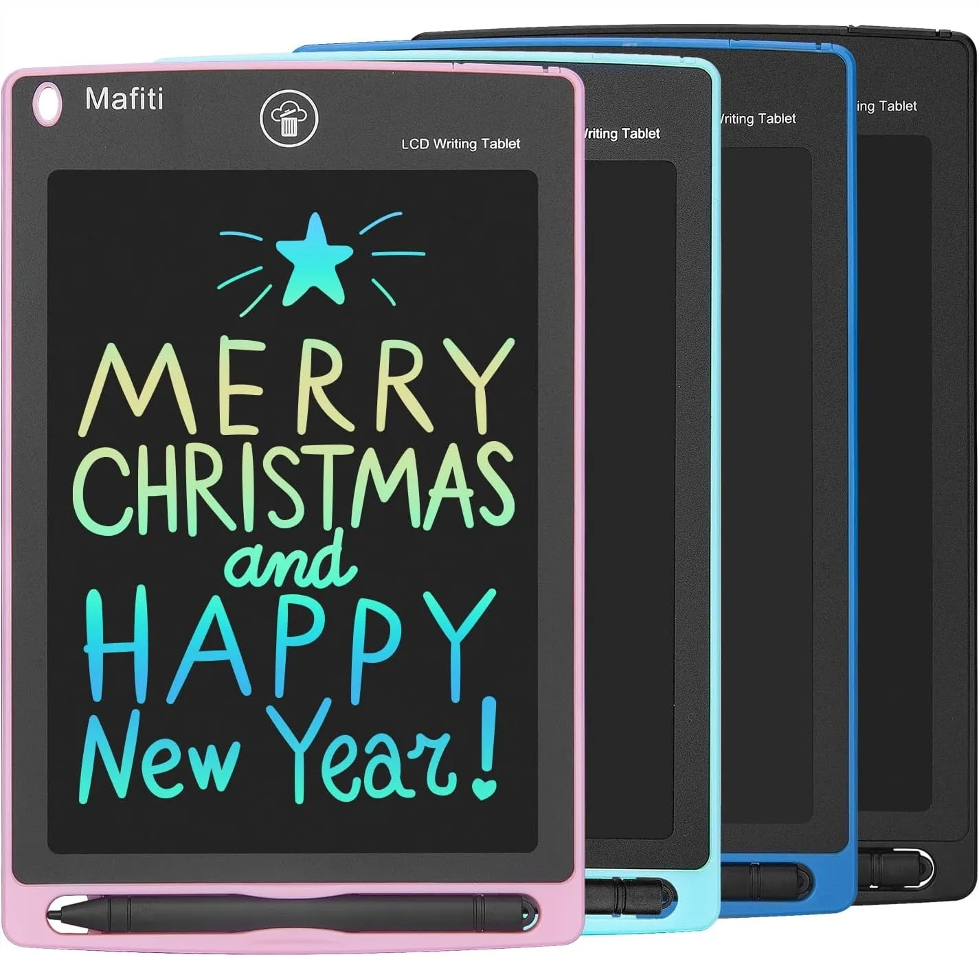 LCD Writing Tablet 8.5 Inch 4 Pack Electronic Drawing Pads Doodle Board Gift for Kids Boys Girls
LCD Writing Tablet 8.5 Inch 4 Pack Electronic Drawing Pads Doodle Board Gift for Kids Boys Girls