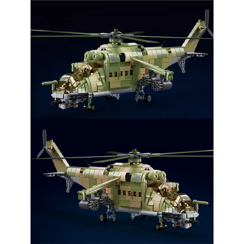 Конструктор военного боевого вертолета Black Hawk, набор для сборки, модель Lu Ban 37, строительные блоки
Конструктор военного боевого вертолета Black Hawk, набор для сборки, модель Lu Ban 37, строительные блоки