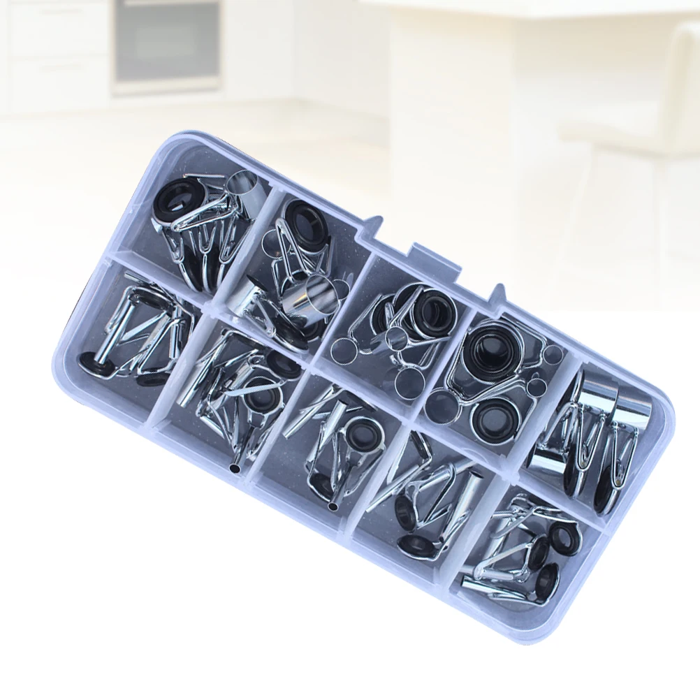 36 Pcs Fishing Rod Set Accessories Guides Tip Repair Kit Freshwater Tips Lightweight
36 Pcs Fishing Rod Set Accessories Guides Tip Repair Kit Freshwater Tips Lightweight