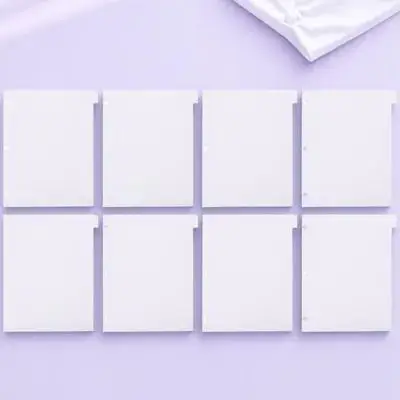 8Pcs Index Dividers Plastic Binder Tabs Detachable for Notebook Loose Leaf Office Document Organization Dividers
8Pcs Index Dividers Plastic Binder Tabs Detachable for Notebook Loose Leaf Office Document Organization Dividers