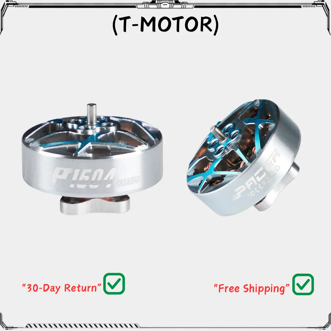 T-MOTOR P1604 KV2850 6S / KV3800 4S FPV Brushless Motor With 2mm Shaft For 3.5 inch Freestyle Sub 250g FPV Racing Drone
T-MOTOR P1604 KV2850 6S / KV3800 4S FPV Brushless Motor With 2mm Shaft For 3.5 inch Freestyle Sub 250g FPV Racing Drone