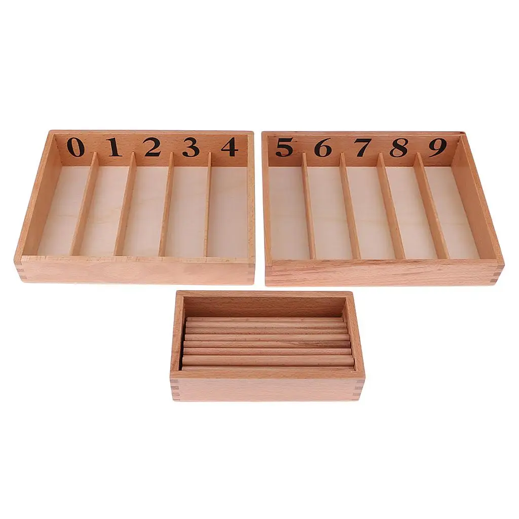 Montessori Mathematics Material Wooden Counting Toy Spindle Bar Set for Kids Number Learning Activities
Montessori Mathematics Material Wooden Counting Toy Spindle Bar Set for Kids Number Learning Activities